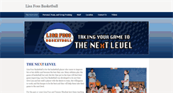 Desktop Screenshot of lisafossbasketball.com